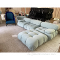 Modulare Sofa bequeme langlebige Boucle Couch